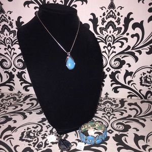 Lia Sophia bracelet and interchangeable necklace